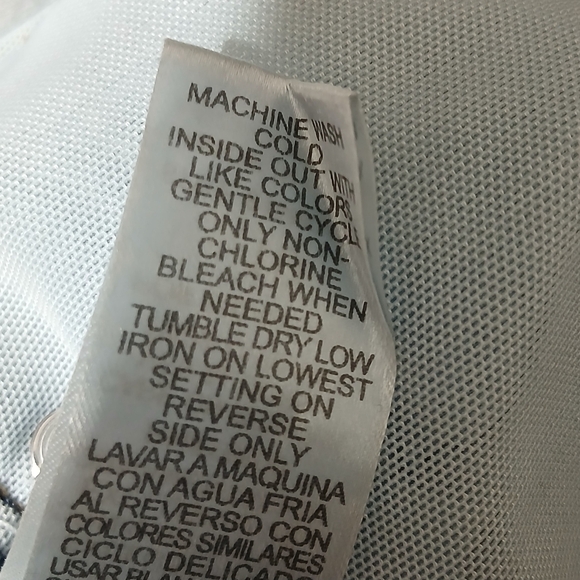 Democracy Ab Solution Jeans Skinny Blue Light Wash Distressed Stretch Denim - Picture 9 of 9